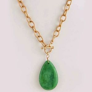 Envy me Green/Gold Necklace